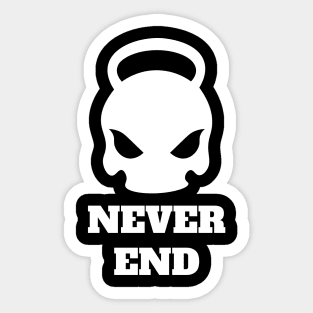 Never die Sticker